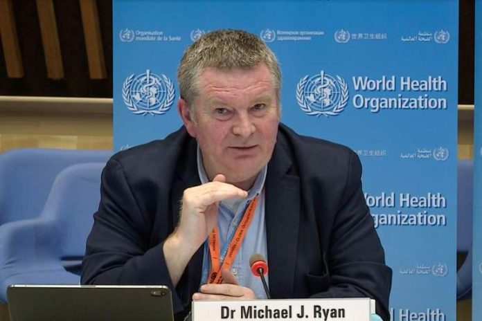 Dr Michael Ryan, Executive Director, WHO Health Emergencies Programme
