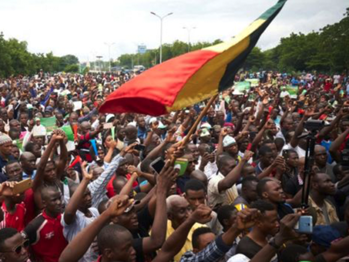 Une photo de la nouvelle marche de l’opposition malienne © nouvelle marche de l’opposition © GETTY IMAGES