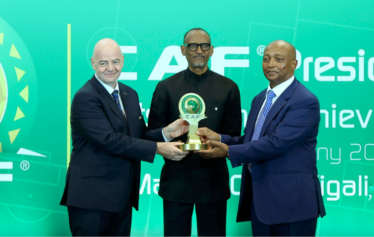 Prix de l’Excellence du Président de la CAF : Le président Paul Kagame et le Roi Mohammed VI honorés