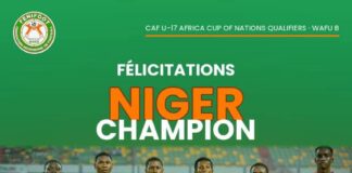 Tournoi UFOA-B U17 : le Niger remporte un titre historique, Abdoul Rakilou meilleur buteur